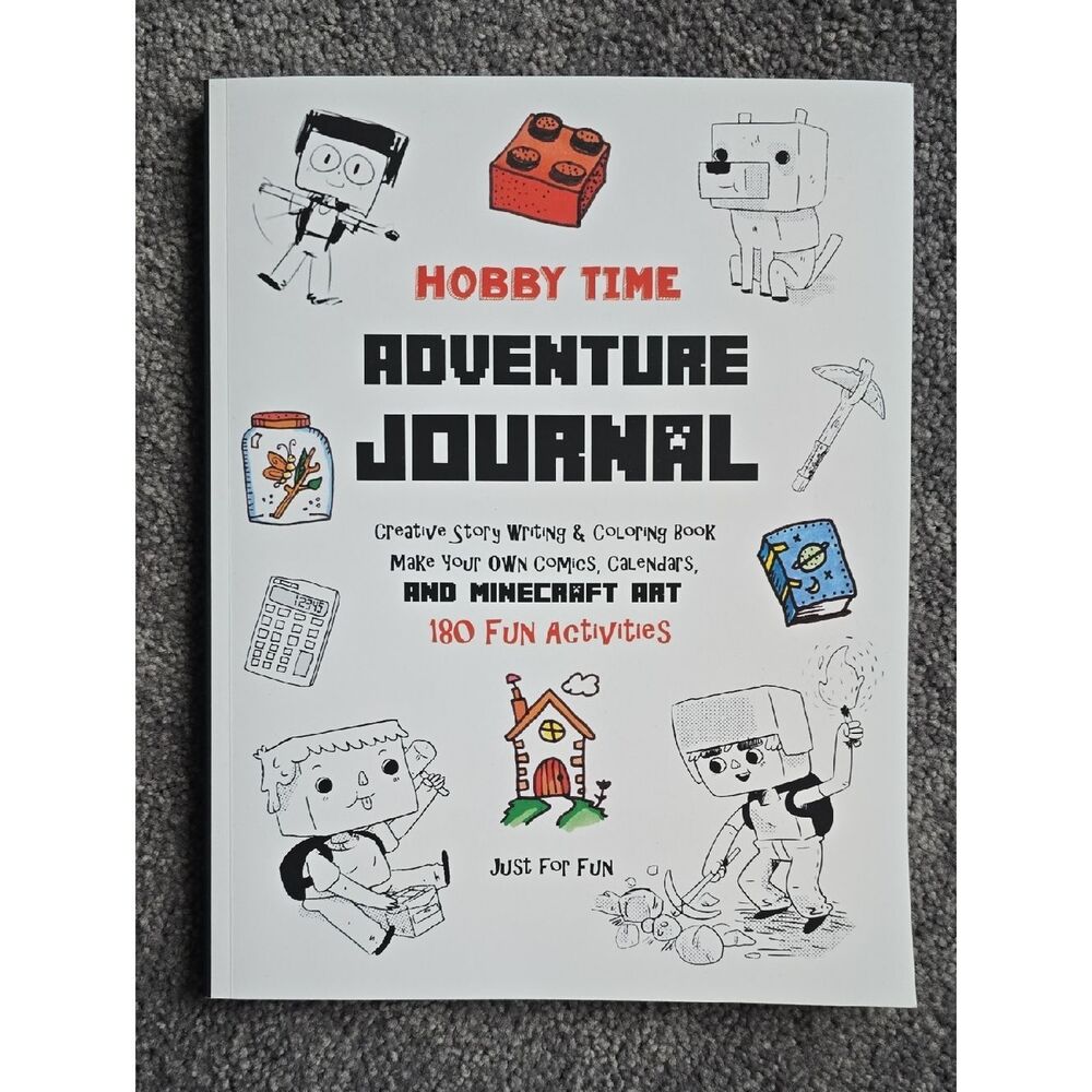 Minecraft Adventure Journal - Homeschool Art Writing Comics Creative Kids